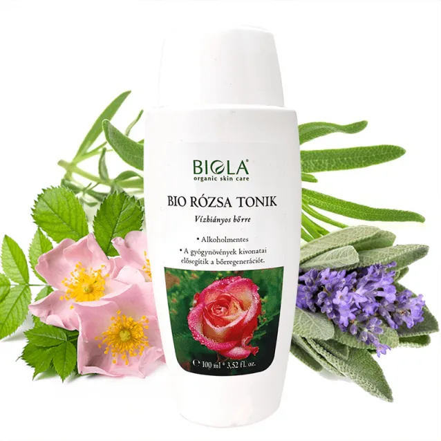 Organický tonik z růže - 100 ml